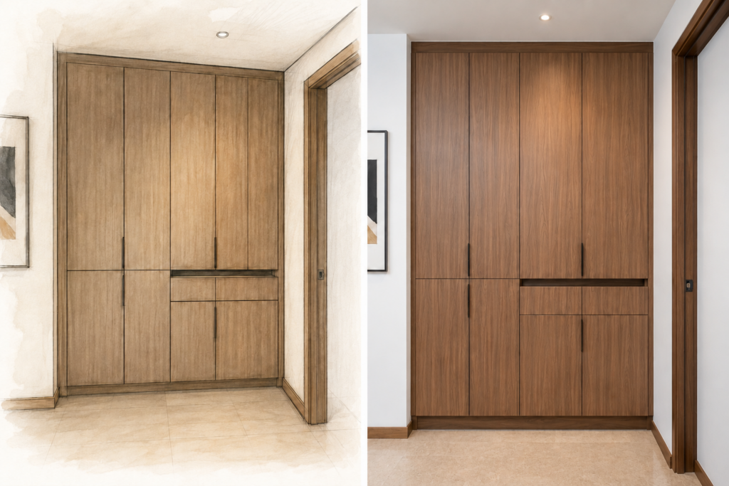 Cómo planear una remodelación: antes y después de un proyecto de carpintería